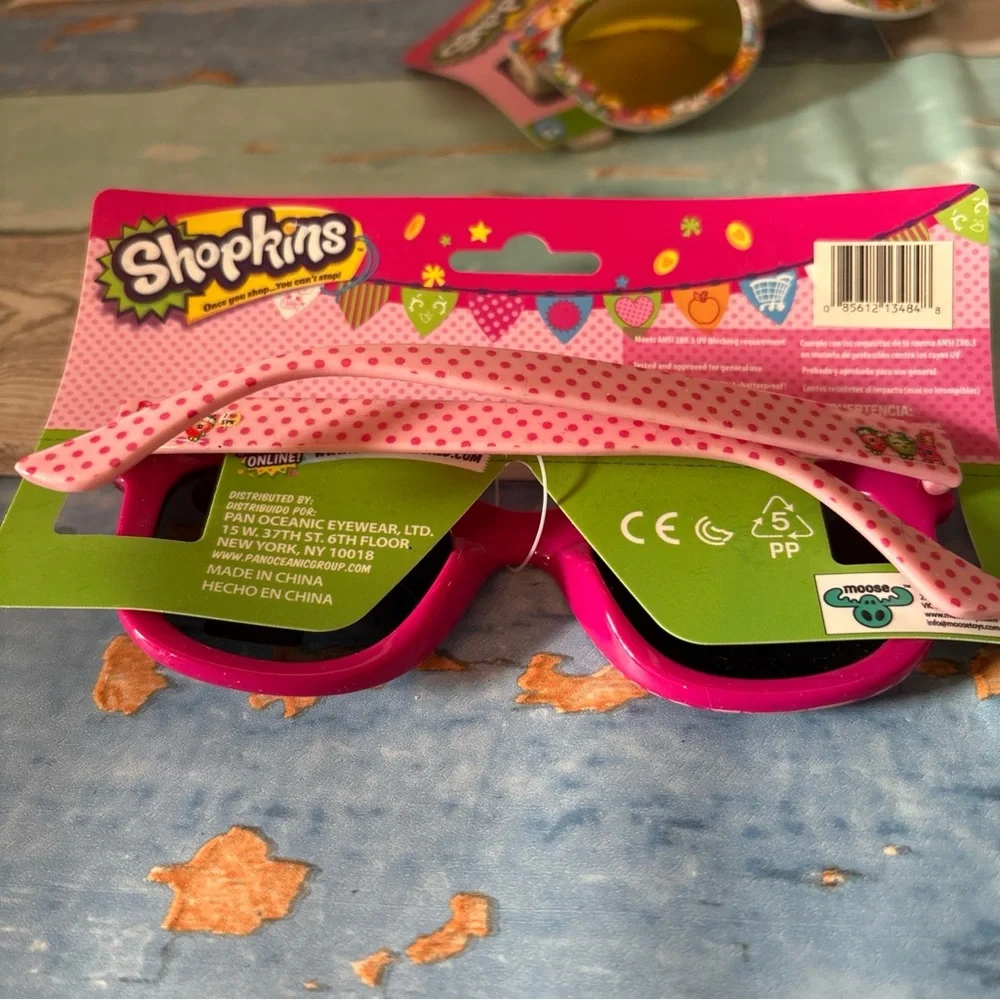 Shopkins Red and White Kids Sunglasses